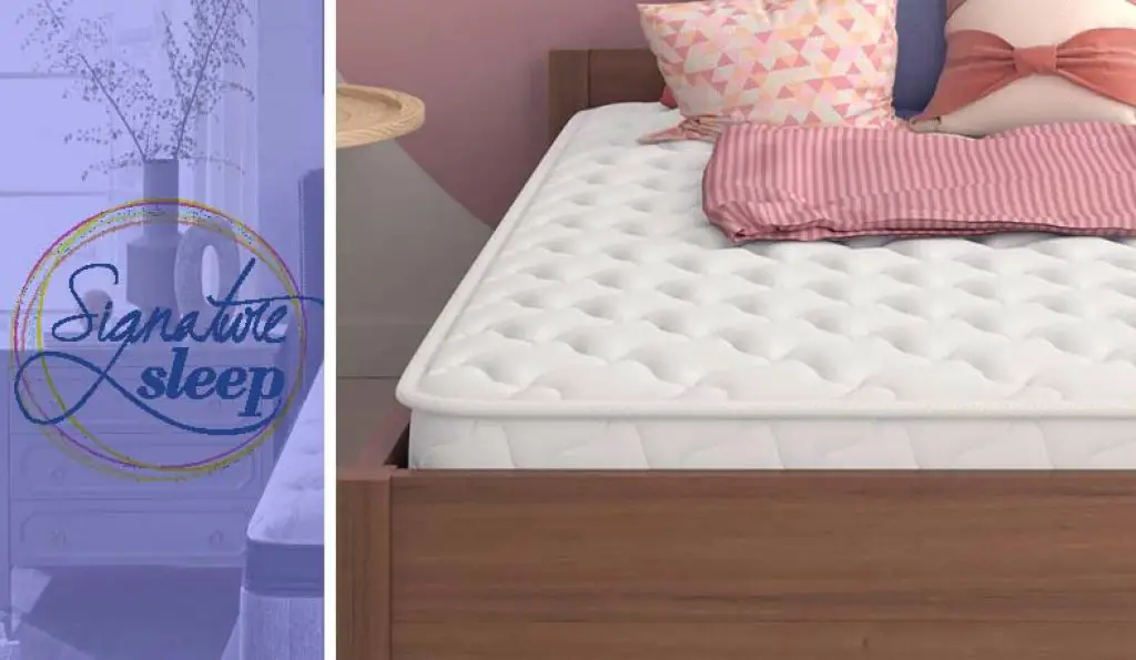 signature sleep essential mattress reviews